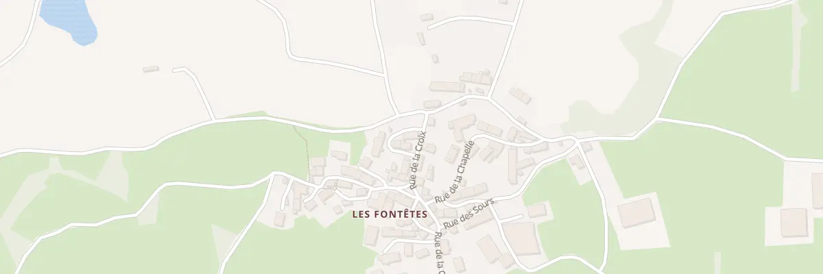 Plan du 7 Rue de la Croix - Les Fontetes à Saint-Ours