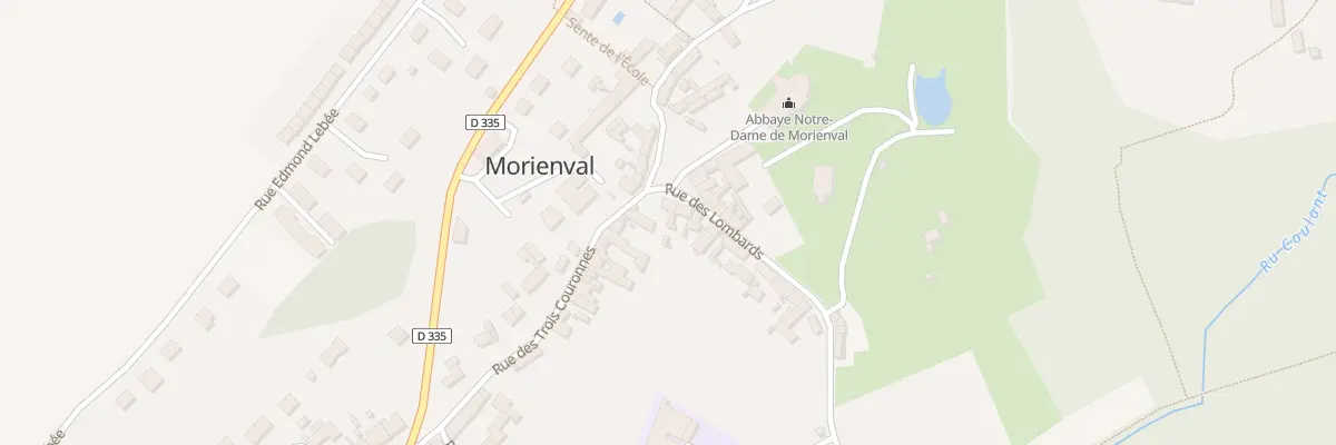 Plan du 4 Rue des Lombards à Morienval