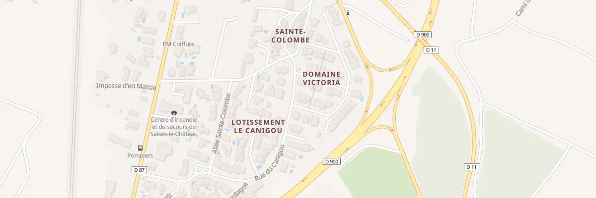 Plan du 1 Rue du Muscat à Salses-le-Château