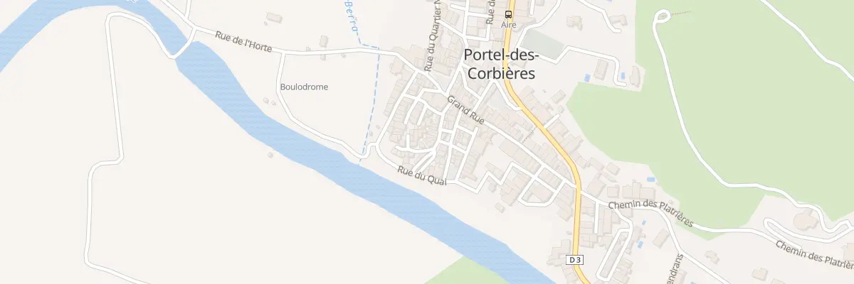 Plan du 2 Quartier du Chateau à Portel-des-Corbières