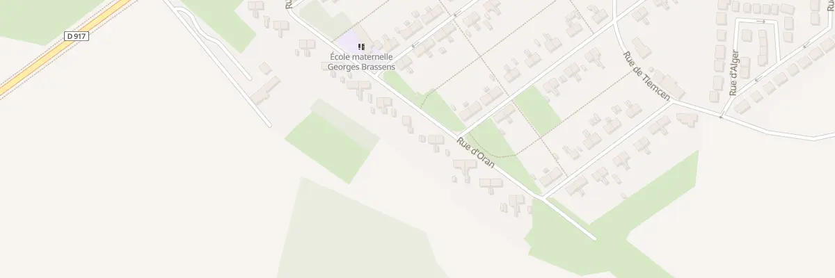 Plan du 27 Rue Oran à Carvin