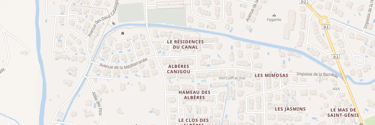 Plan du 6 Lot Alberes Canigou à Saint-Génis-des-Fontaines