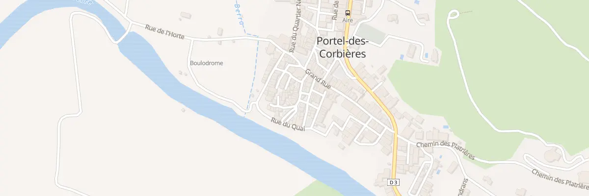 Plan du 14 Rue de Malbec à Portel-des-Corbières