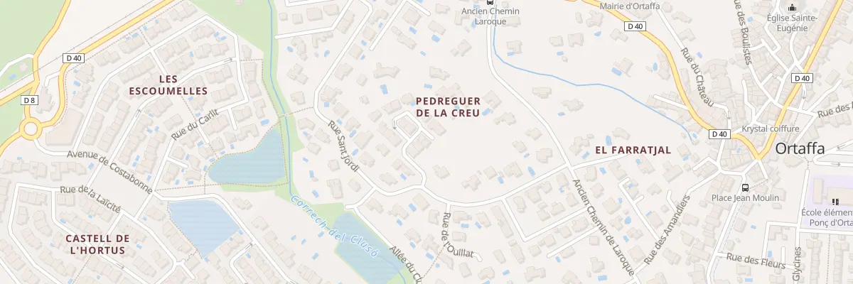 Plan du 6 Rue de Llinas à Ortaffa