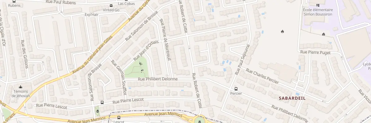 Plan du 28 Rue Robert de Cotte à Perpignan