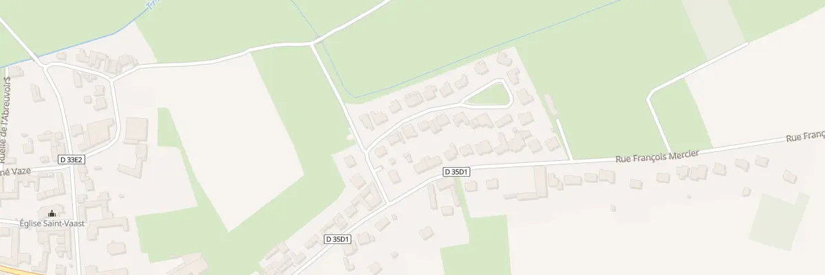 Plan du 44 Rue François Mercier à Pelves
