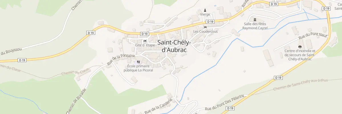 Plan du 5004 Saint Chely à Saint-Chély-d’Aubrac