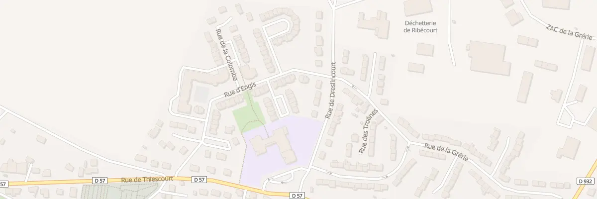 Plan du 45 Rue du Tierval à Ribécourt-Dreslincourt