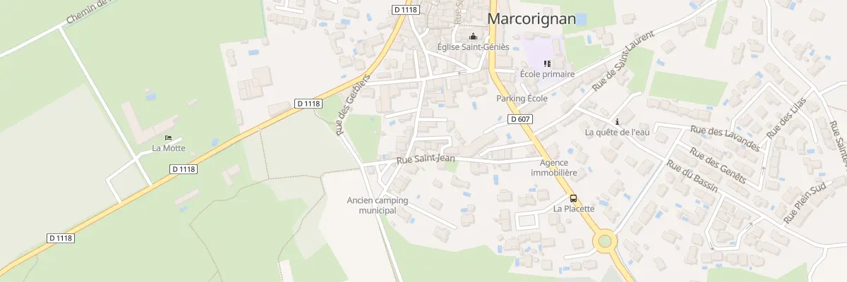 Plan du 7 Rue des Pins à Marcorignan