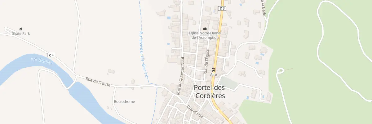 Plan du 35 Rue du Quartier Neuf à Portel-des-Corbières
