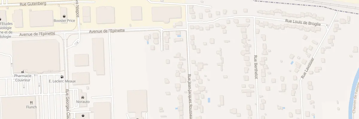 Plan du 35 Rue Jean Jacques Rousseau à Meaux