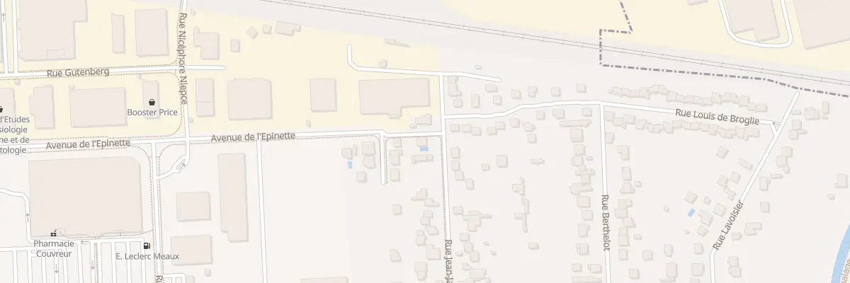 Plan du 49 Rue Jean Jacques Rousseau à Meaux