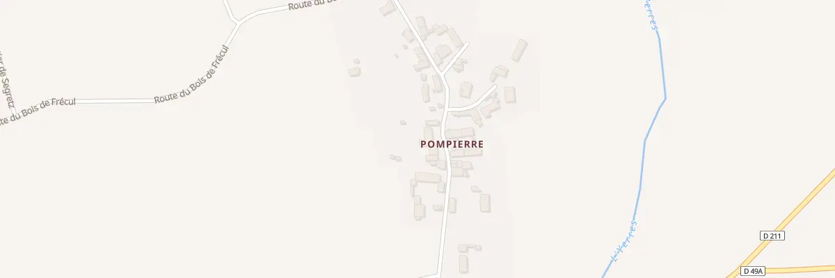 Plan du 11 Pompierre à Bernay-Vilbert