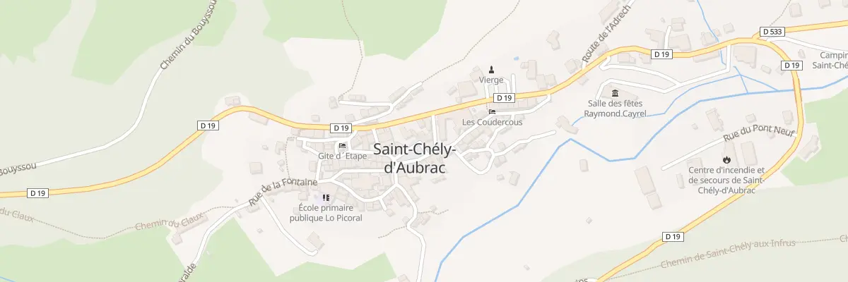 Plan du 116 Pl de la Mairie à Saint-Chély-d’Aubrac