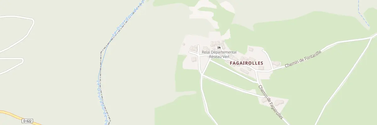 Plan du 217 Che du Castelas à Castanet-le-Haut