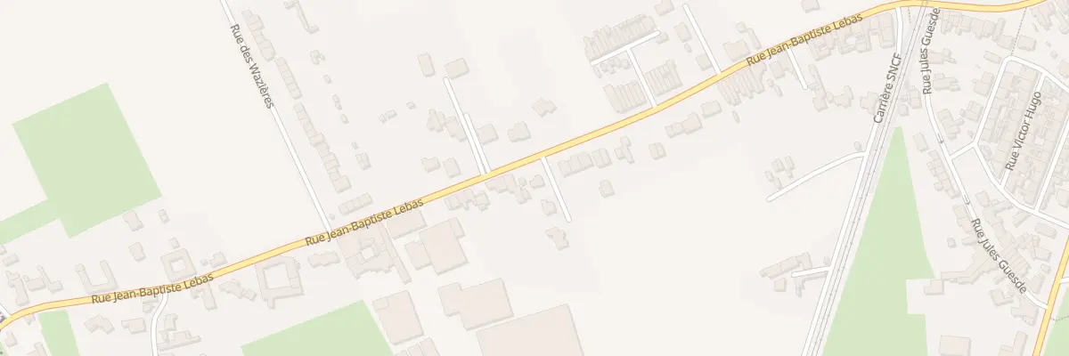 Plan du 95 Rue Jean-Baptiste Lebas à Wavrin