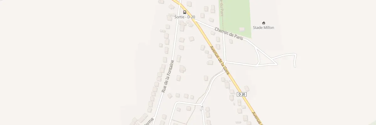 Plan du 7 Rue de la Fontaine à Dammartin-sur-Tigeaux