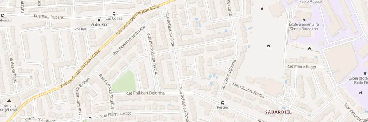 Plan du 27 Rue Robert de Cotte à Perpignan