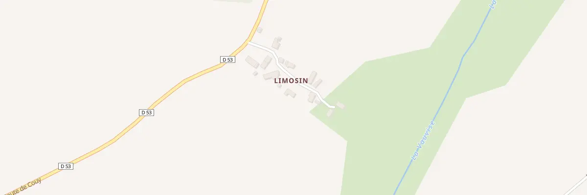 Plan du 10 Rue de Limosin à Jussy-le-Chaudrier