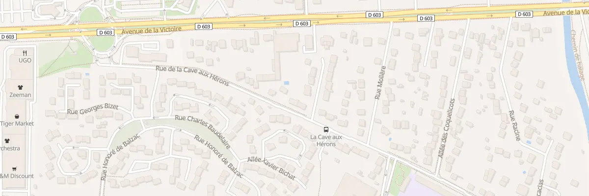 Plan du 29 Rue de la Cave aux Hérons à Meaux