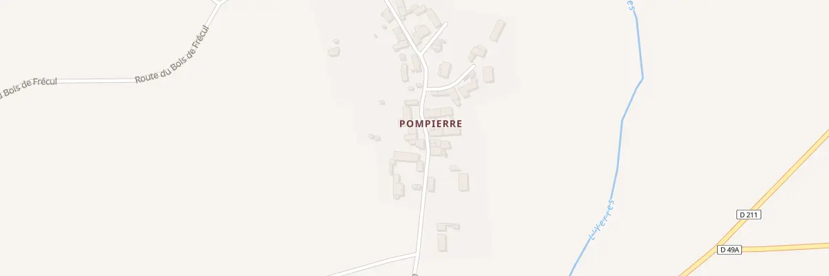 Plan du 7 Pompierre à Bernay-Vilbert