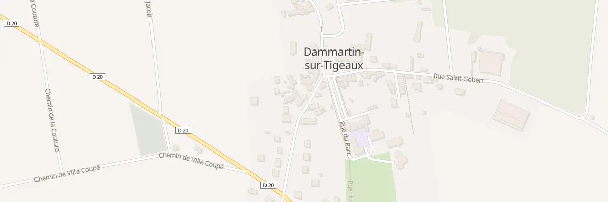 Plan du 11 Grande Rue à Dammartin-sur-Tigeaux