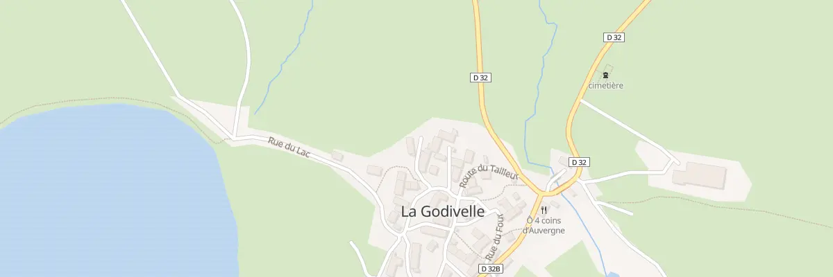 Plan du 5035 La Godivelle à La Godivelle