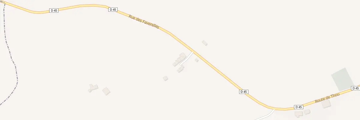 Plan du 4 Che du Martroi à Faverelles
