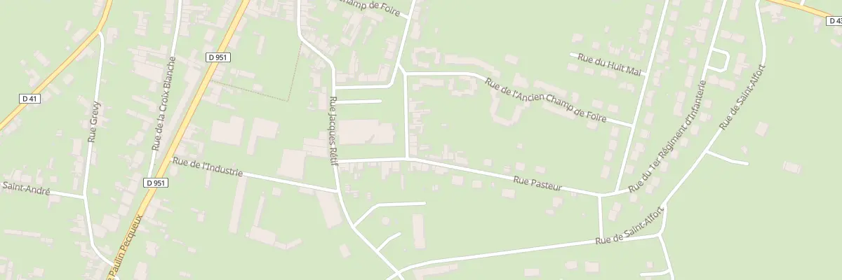 Plan du 21 Pl du Champ du Puits à Sancoins