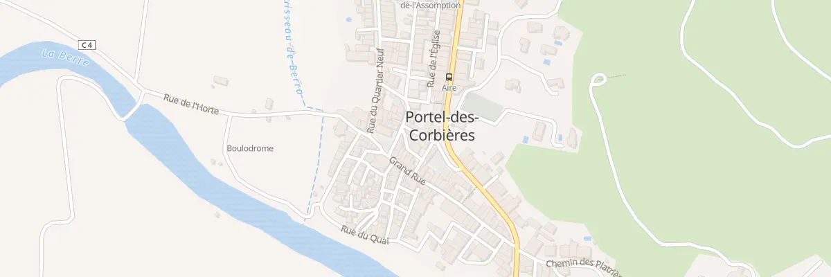 Plan du 5 Rue de la Motte à Portel-des-Corbières