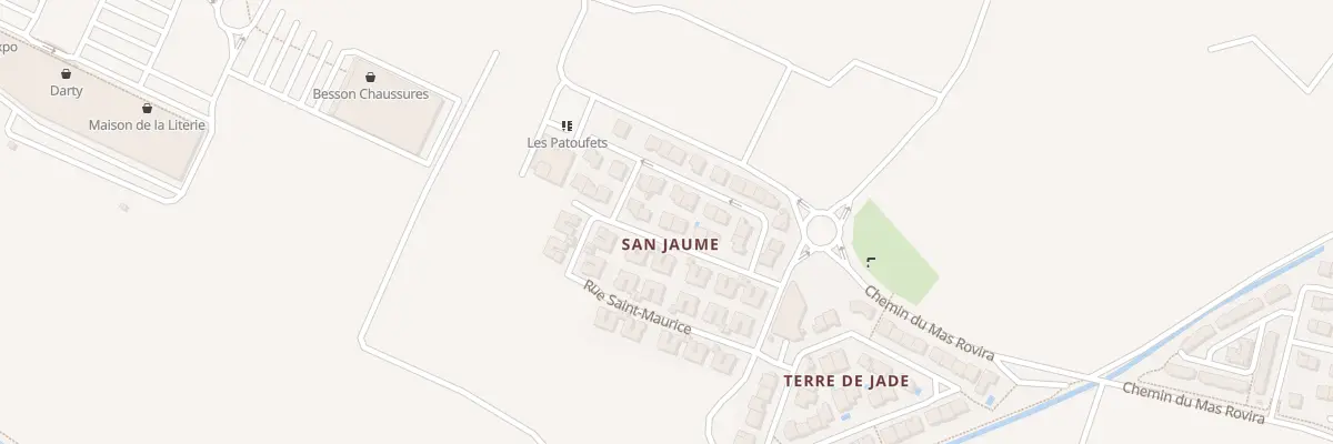 Plan du 8 Rue Saint Maurice à Claira