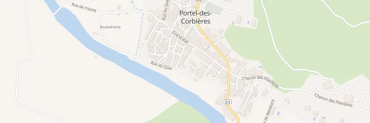 Plan du 11 Rue du Passadou à Portel-des-Corbières