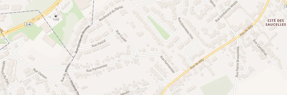 Plan du 41 Rue Parmentier à Montigny-en-Gohelle
