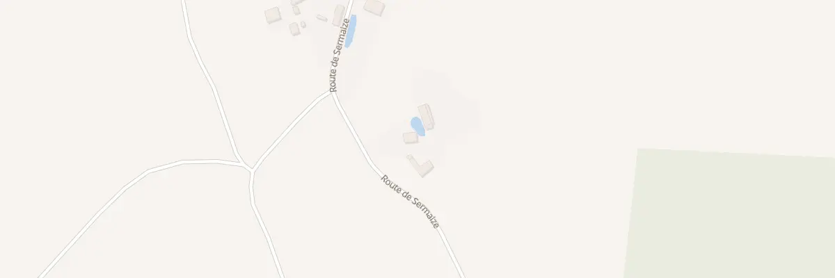 Plan du 710 Rte de Sermaize à Annay
