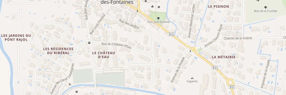 Plan du 3 Rue du Chateau d’Eau à Saint-Génis-des-Fontaines