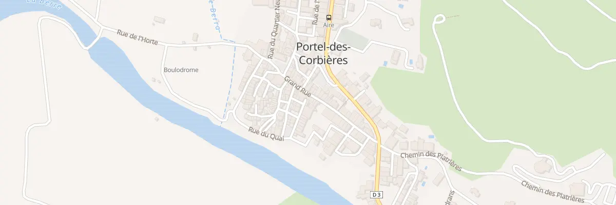 Plan du 1 Rue du Passadou à Portel-des-Corbières