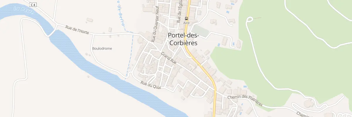 Plan du 9 Grand Rue à Portel-des-Corbières