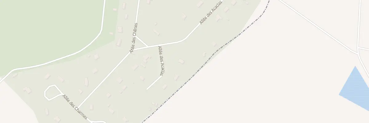 Plan du 37 All des Acacias à La Selle-en-Hermoy