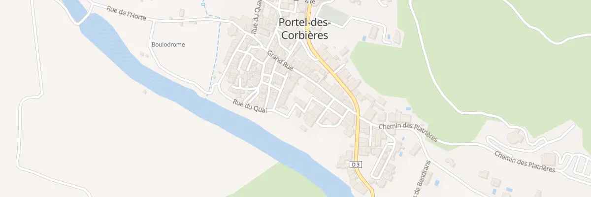 Plan du 4 Rue de la Berre à Portel-des-Corbières