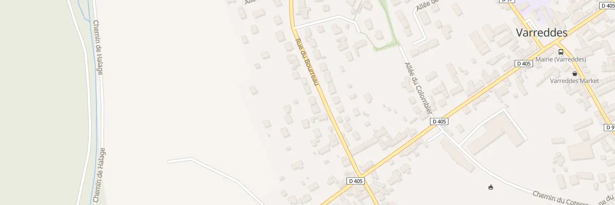 Plan du 15 Rue du Bourreau à Varreddes