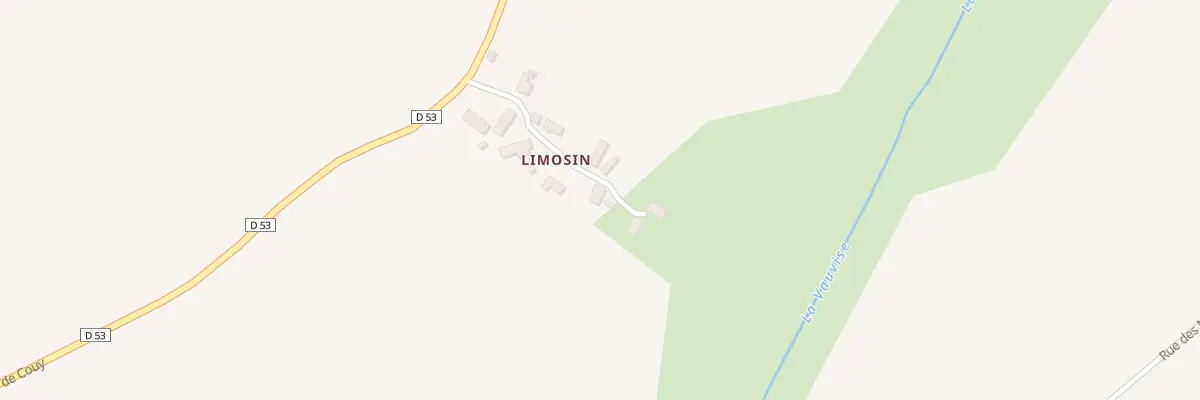 Plan du 12 Rue de Limosin à Jussy-le-Chaudrier