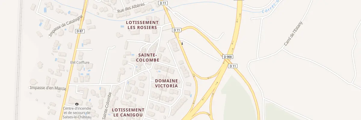 Plan du 46 Rue du Muscat à Salses-le-Château