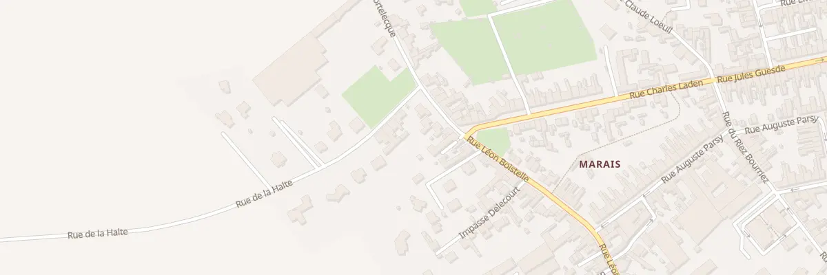 Plan du 87 Rue Léon Boistelle à Annœullin
