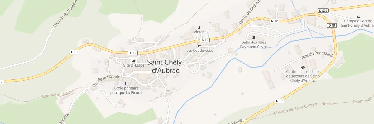 Plan du 5327 Saint Chely à Saint-Chély-d’Aubrac