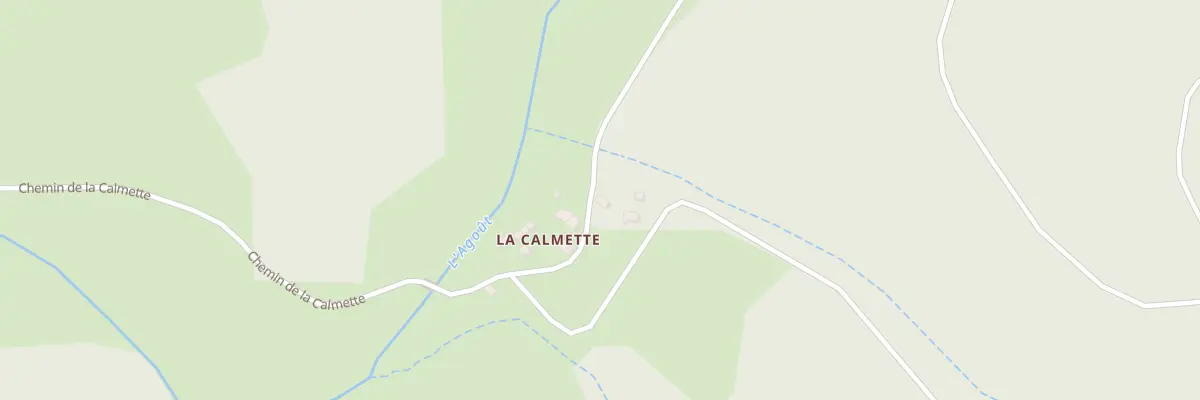 Plan du 8 Che de La Calmette à Cambon-et-Salvergues