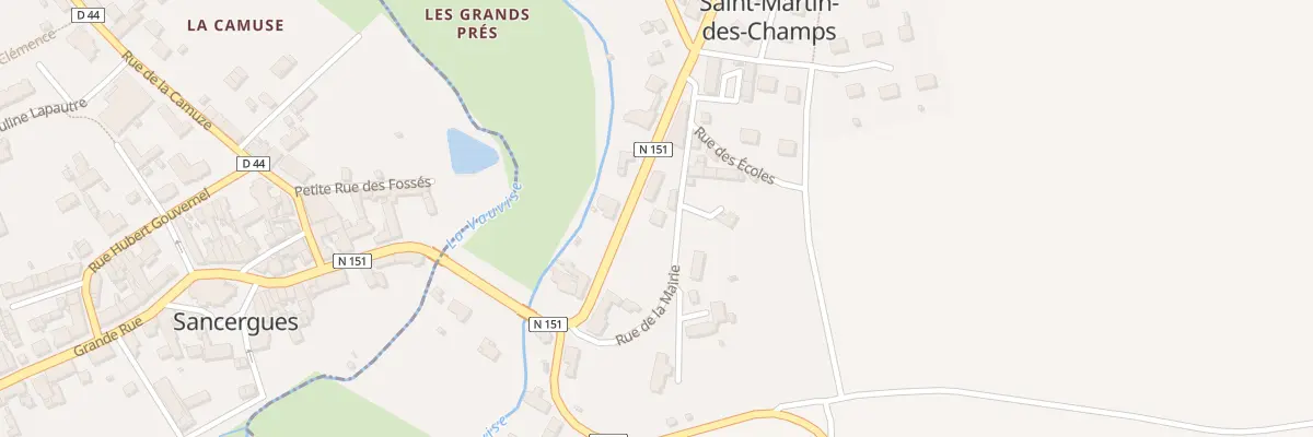 Plan du 3 Rue de la Mairie à Saint-Martin-des-Champs