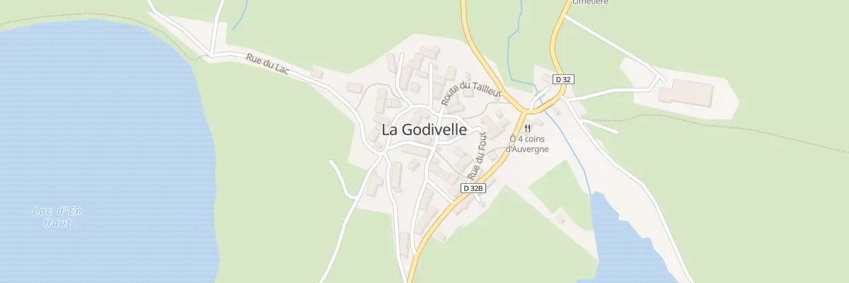 Plan du 5072 Le Bourg à La Godivelle