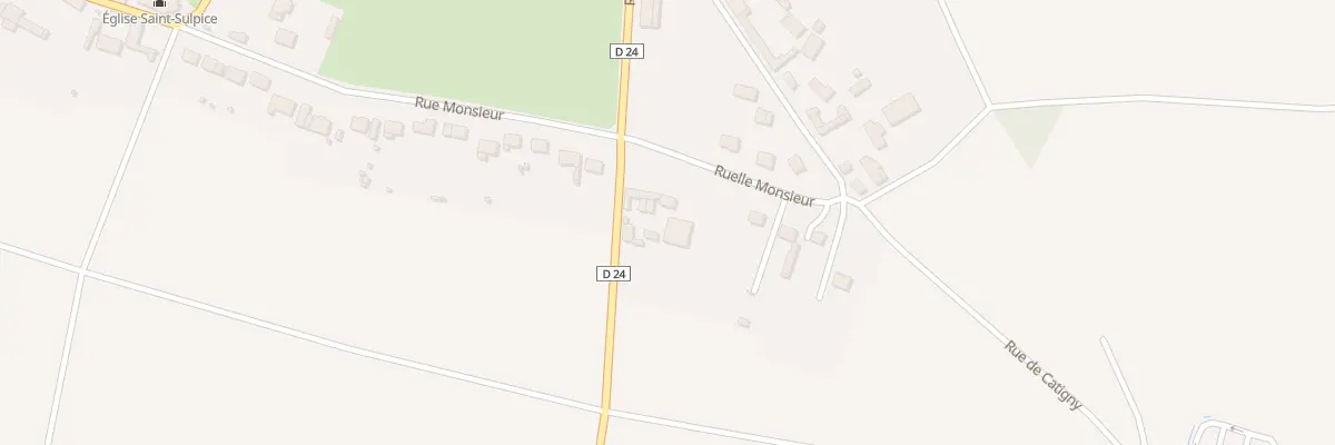 Plan du 3 Rue de Noyon à Écuvilly