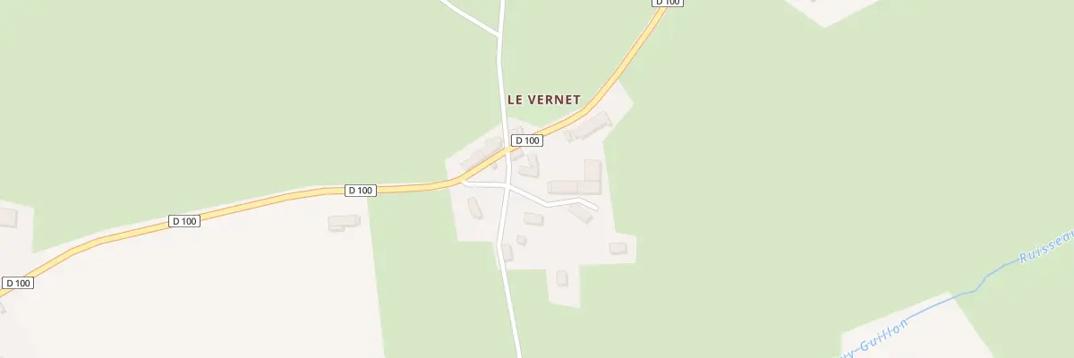Plan du 5483 Le Vernet à Lapeyrouse