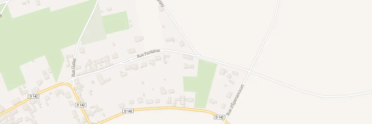 Plan du 12B Rue de Fontaine à Morchain